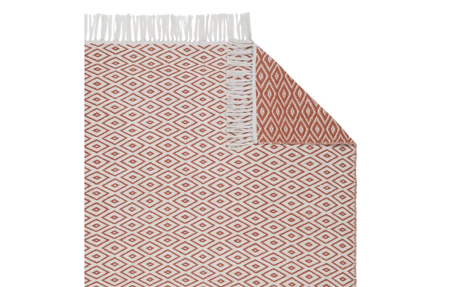 Urbanara Teppich – 170 × 240 cm – Polypropylen & Recyceltes PET, mehrfarbig