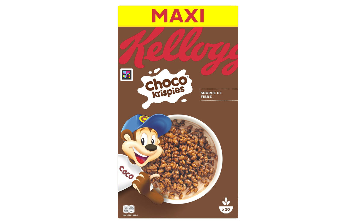 Kellogg Company Kellogg's Choco Krispies – Cerealien, Vegan – 600 g