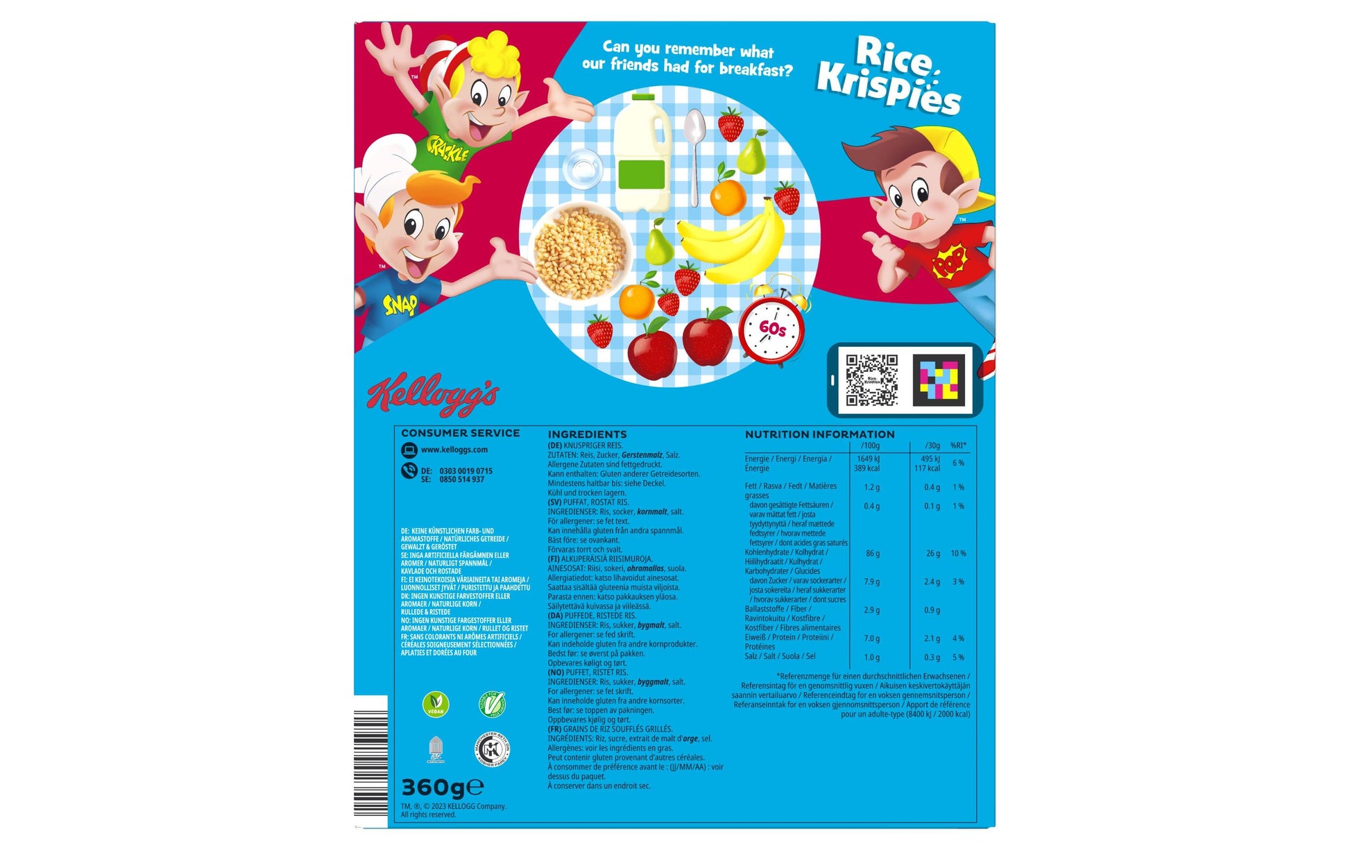 Kellogg Company Kellogg's Rice Krispies – 360 g
