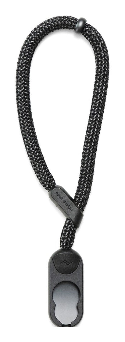 Peak Design Cuff Handriemen – verstellbar 22–28 cm, glasfaserverstärktes Nylon – für Digitalkameras – Schwarz
