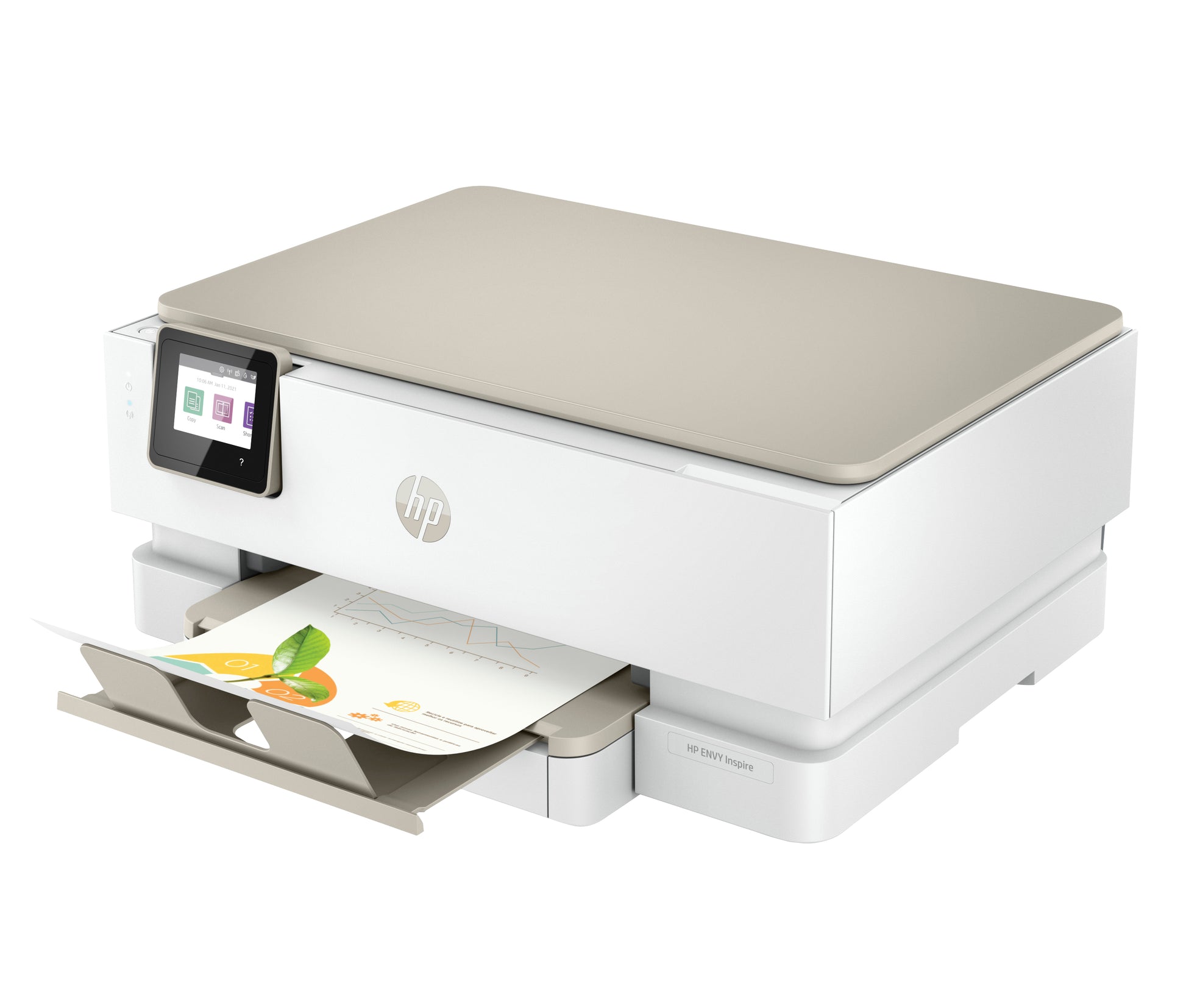 HP Envy Inspire 7220e – Farbiges Tintenstrahl-MFP A4, 3-in-1 – USB/WLAN – Duplex – 15 Seiten/Min. S/W, 10 Seiten/Min. Farbe