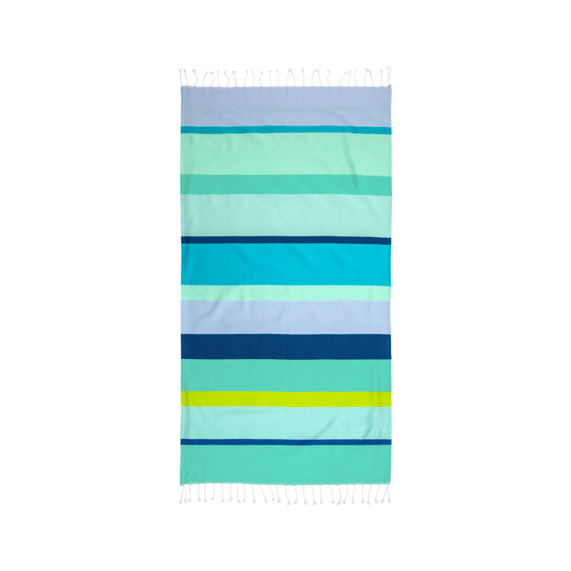 REMEMBER Strandtuch Hamam – 90 × 170 cm, Mehrfarbig, 100% Baumwolle/100% Mikrofaser