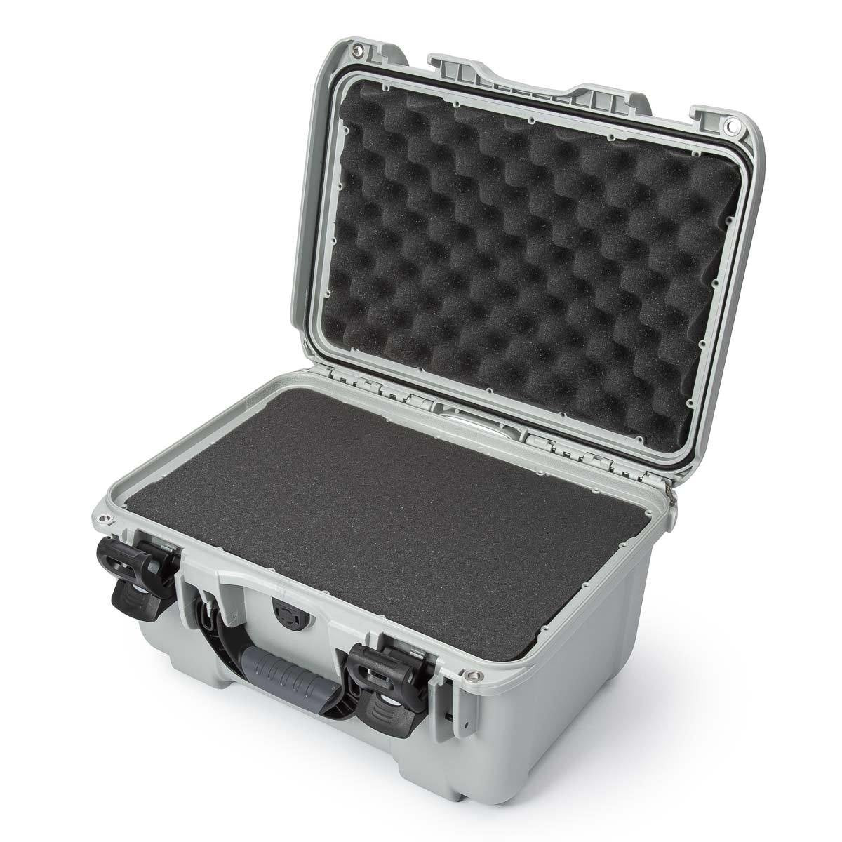 Nanuk Schutzkoffer 918 – 23,3 l, Kunststoff, Silber, 32,8 × 23,6 × 42,9 cm