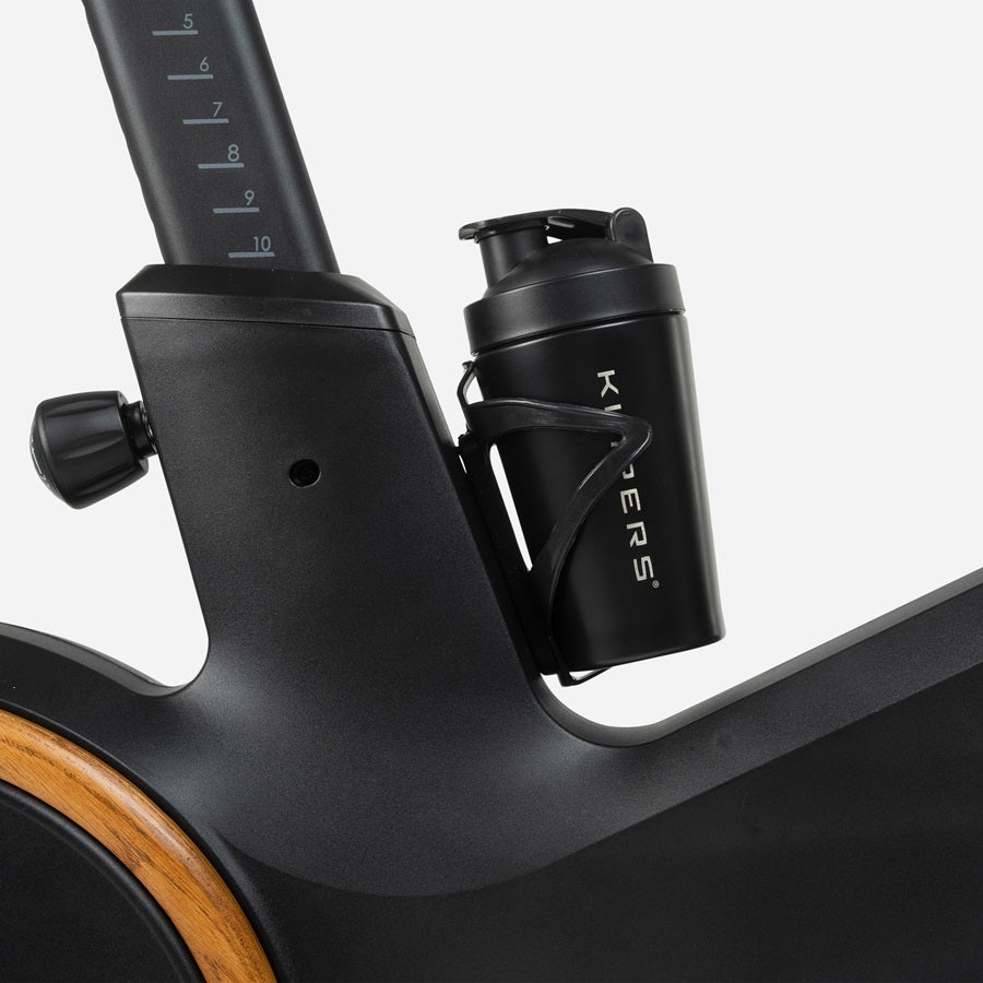 Kuipers Roller-Fahrrad-Trainer S3, 16 kg Schwungmasse, 150 kg Belastbarkeit – Schwarz