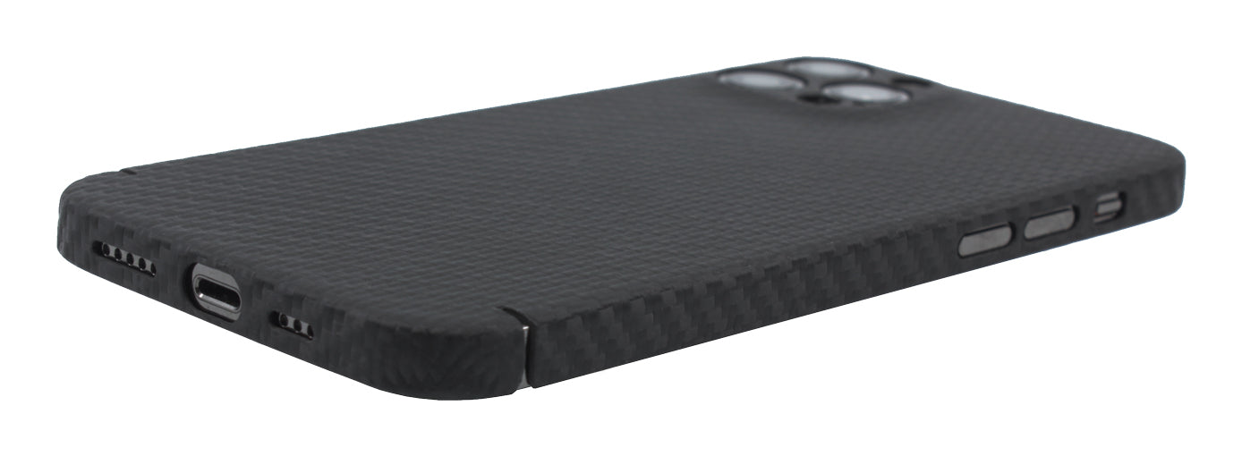 Nevox – Backcover Carbon Series – für Apple iPhone 14 Pro Max – schwarz – Aramidfasern – MagSafe-kompatibel