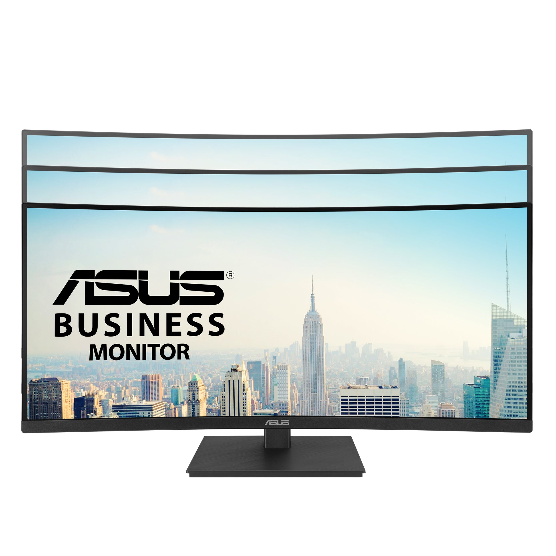 ASUS VA34VCPSR – 34" Curved, 3440 × 1440 (UWQHD), VA, 100 Hz, USB-C 96 W, LAN, HDR10