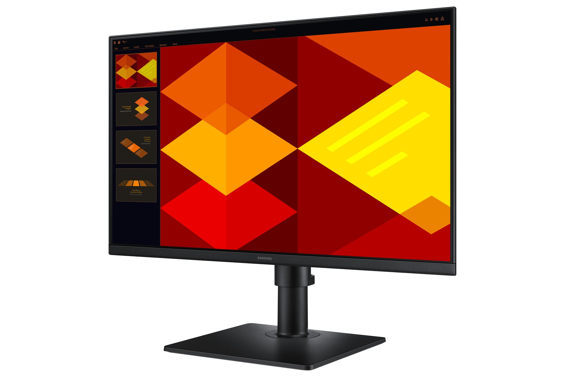 Samsung S40Gd – Monitor, 24" 1920 × 1080 (Full HD), IPS, 100 Hz, 250 cd/m², VESA 100 × 100, Schwarz