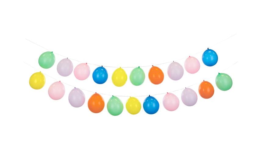 Partydeco Geburtstagsluftballons – mehrfarbig – Ø 30 cm – Latex – 20 Stk
