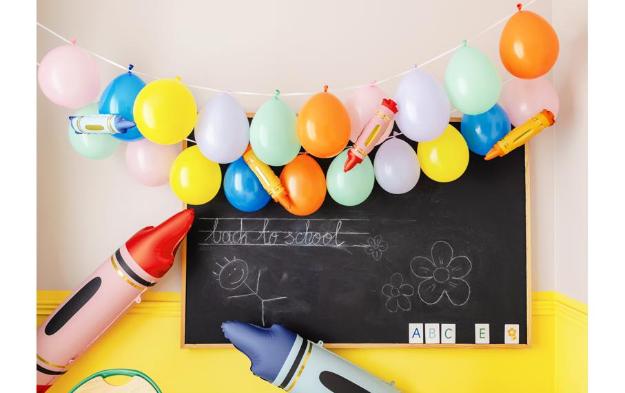 Partydeco Geburtstagsluftballons – mehrfarbig – Ø 30 cm – Latex – 20 Stk