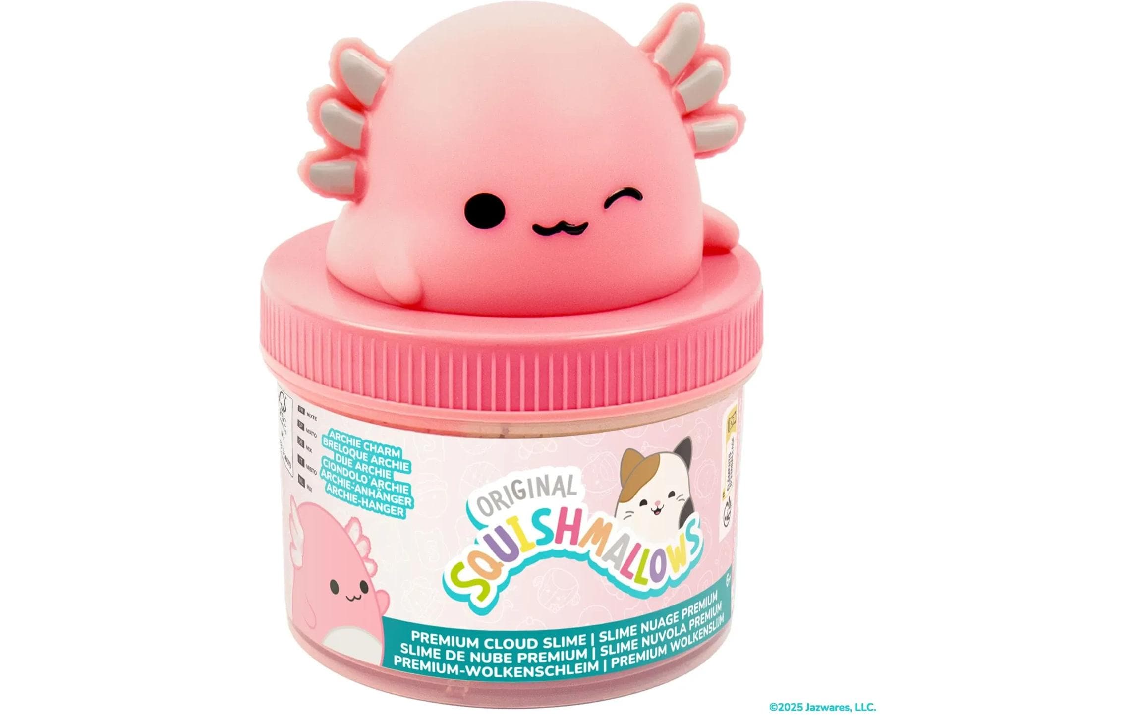 Squishmallows Slime – 225 g, wiederverwendbar – ab 6 Jahren – mehrfarbig