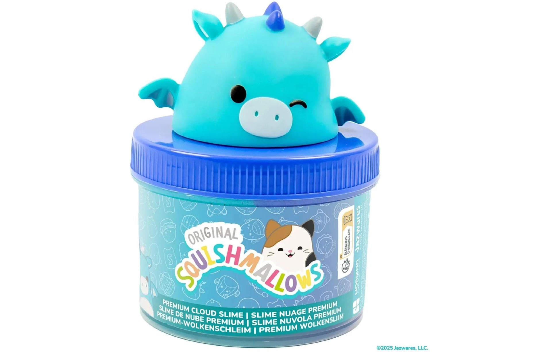 Squishmallows Slime – 225 g, wiederverwendbar – ab 6 Jahren – mehrfarbig