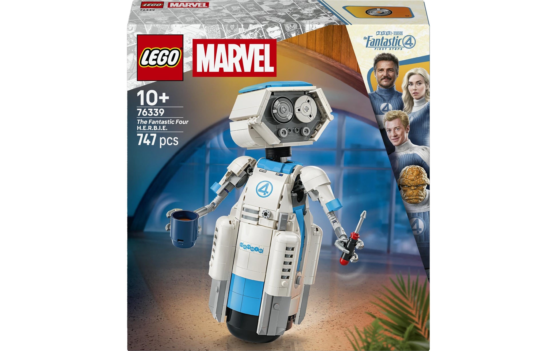 LEGO Super Heroes 76339 3D Puzzle – Marvel – 747-teilig – 28,2 × 28,2 × 26,2 cm – ab 10 Jahren
