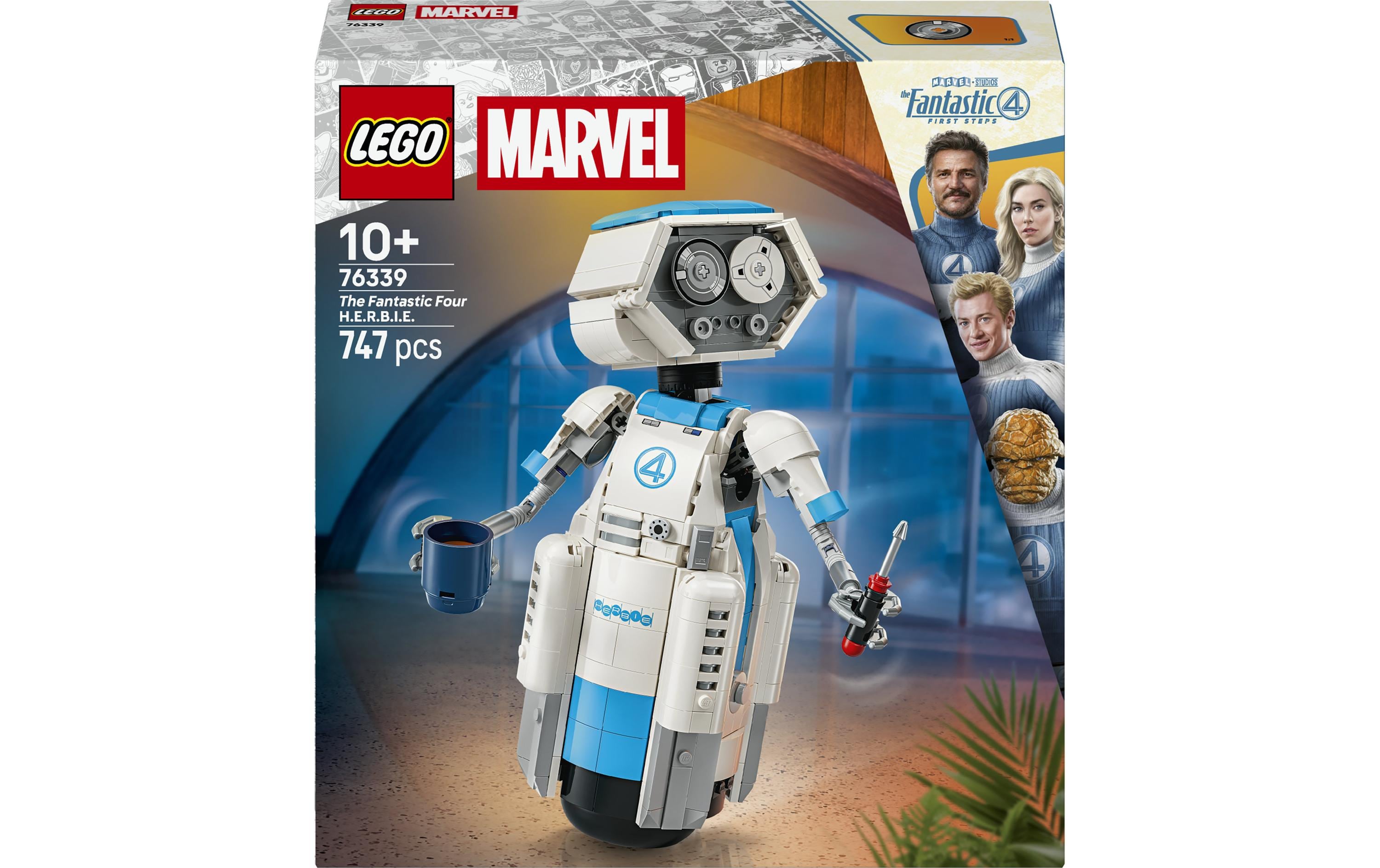 LEGO Super Heroes 76339 3D Puzzle – Marvel – 747-teilig – 28,2 × 28,2 × 26,2 cm – ab 10 Jahren