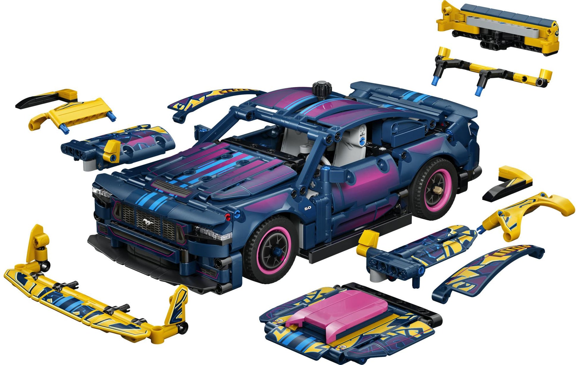 LEGO Technic 42236 Fahrzeug – 973 Teile – ab 10 Jahren – 26,2 × 9,4 × 38,2 cm