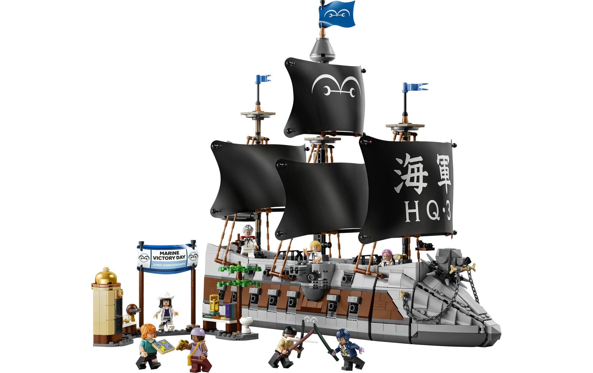 LEGO One Piece 75646 Set – 1705 Teile – 37,8 × 9,4 × 48 cm – ab 9 Jahren