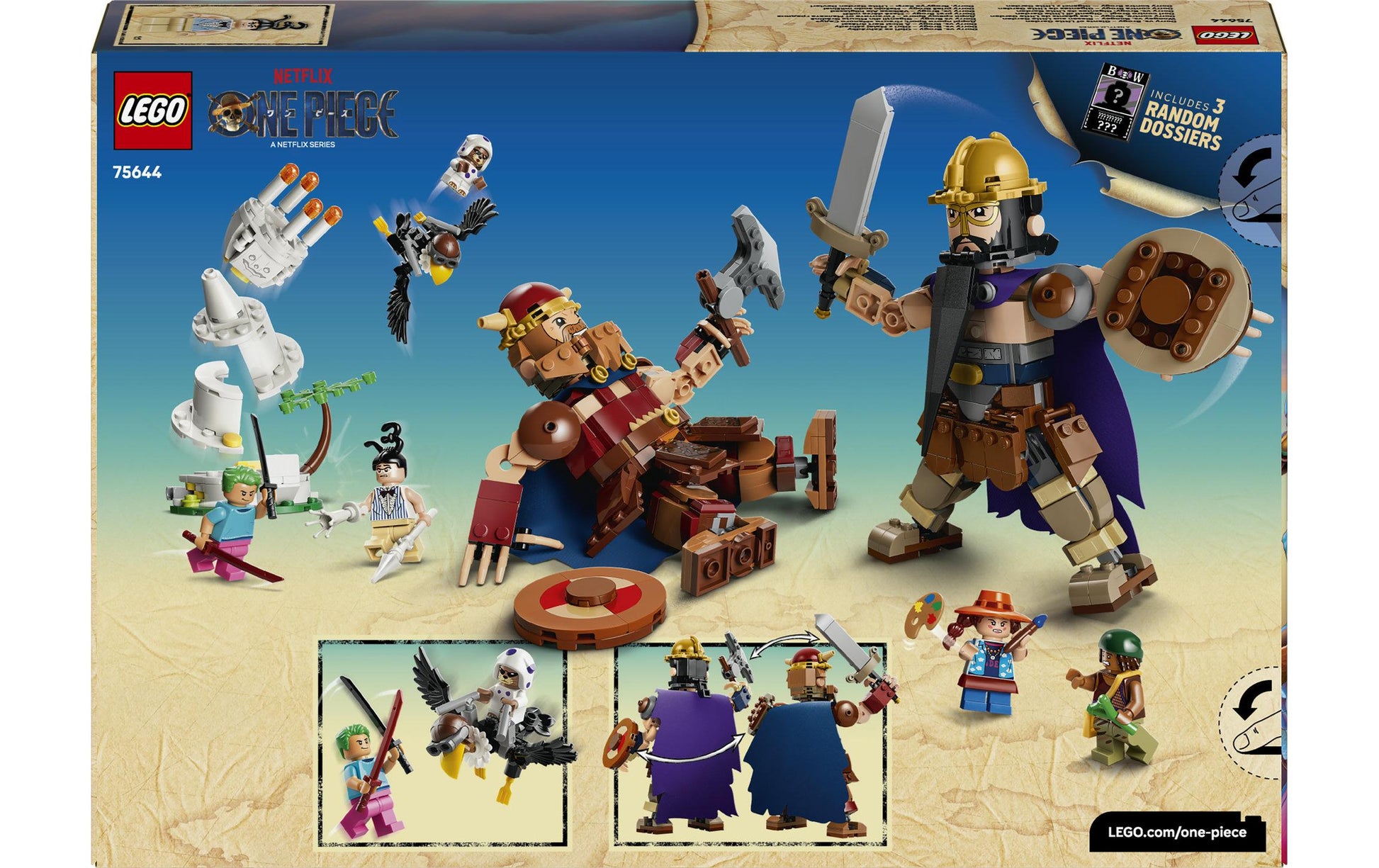 LEGO 75644 – One Piece – 733-teilig – ab 9 Jahren