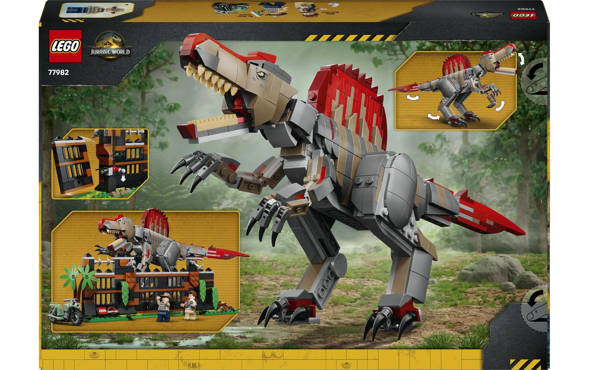 LEGO 3D Puzzle Jurassic World – 820 Teile – ab 9 Jahren – 26,2 × 5,7 × 38,2 cm