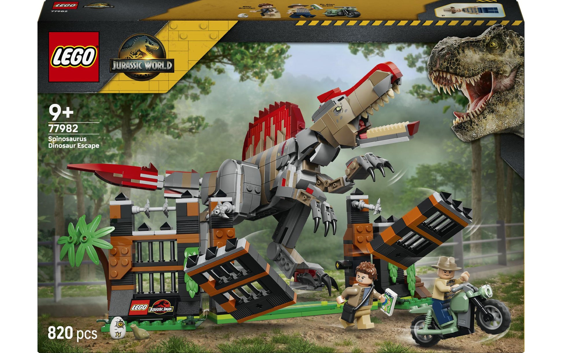 LEGO 3D Puzzle Jurassic World – 820 Teile – ab 9 Jahren – 26,2 × 5,7 × 38,2 cm