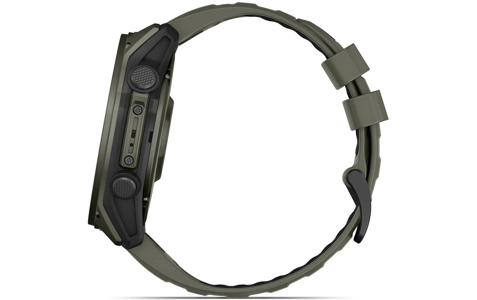 Garmin Tactix 8 51 mm GPS – Titan Olivgrün, 100 m, für Android, iPhone