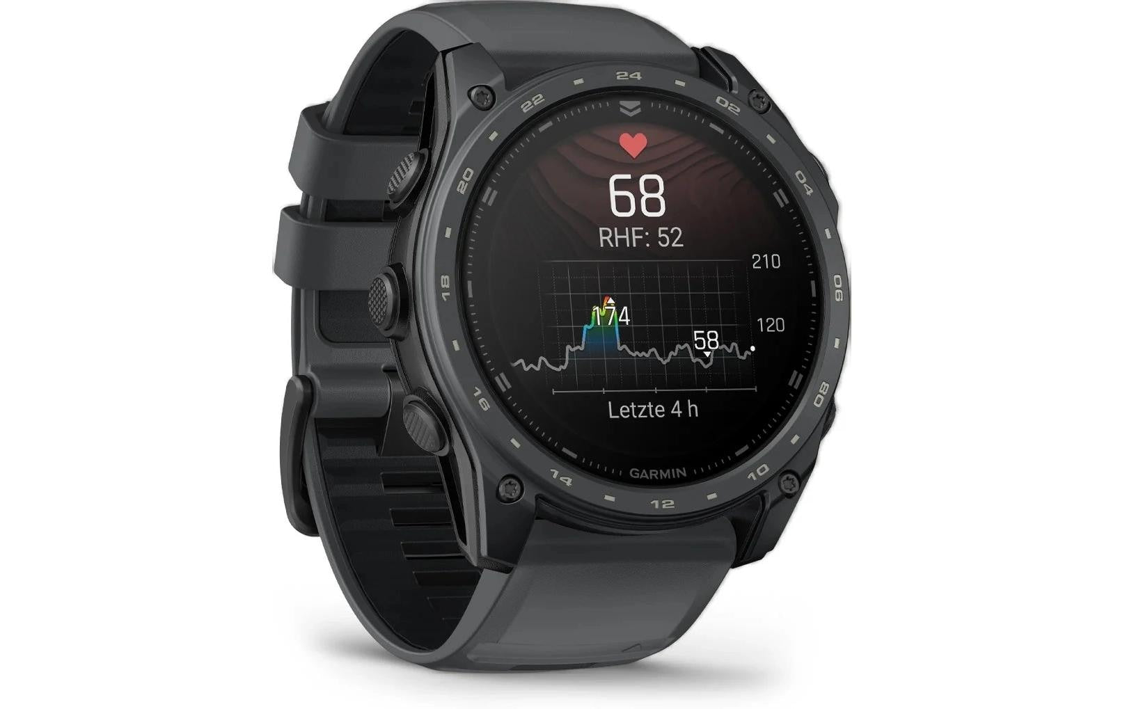 Garmin Tactix 8 51 mm GPS – Titan Schiefergrau, 100 m, für Android, iOS