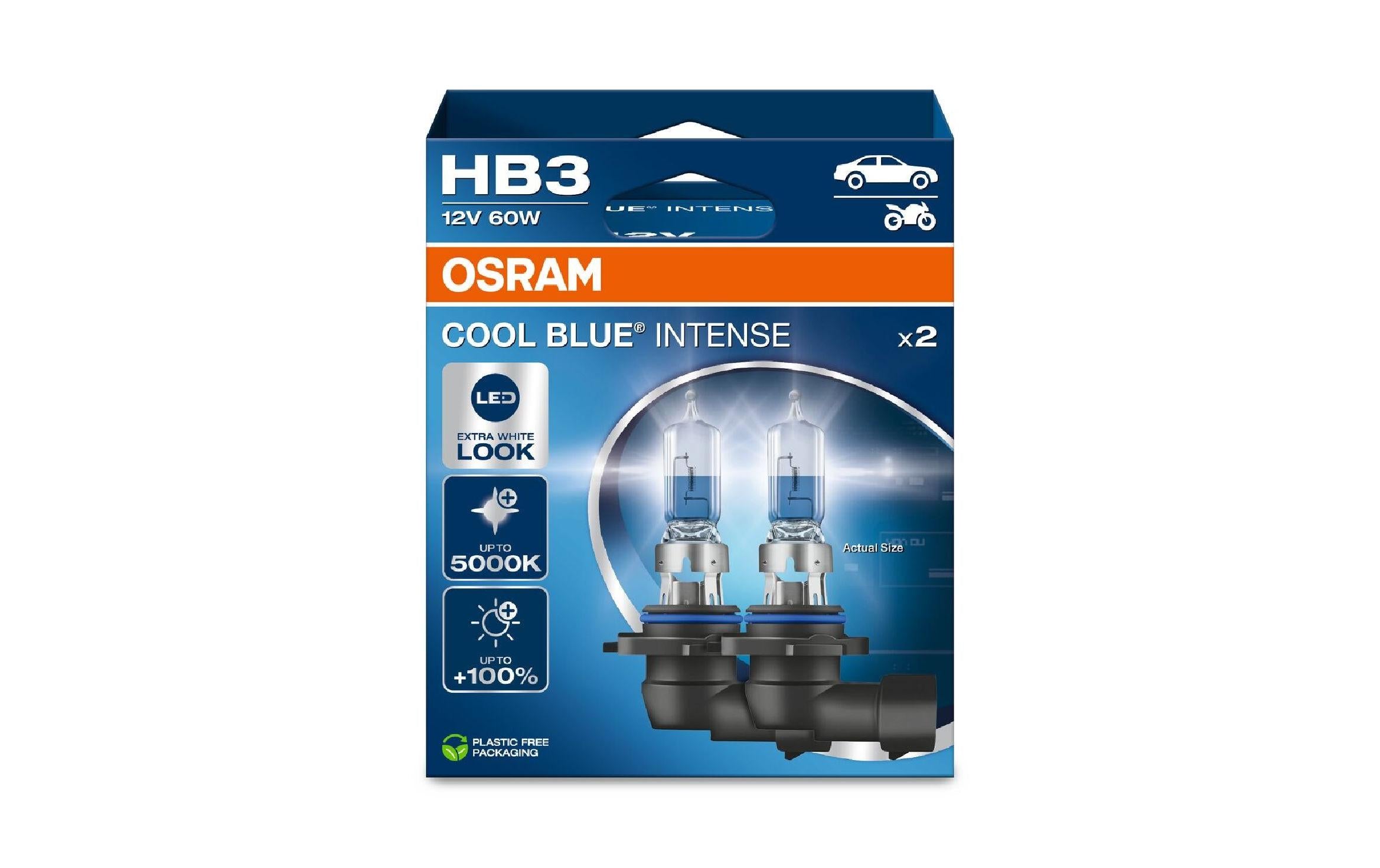 Osram Leuchtmittel P20d – 1860 lm, 5000 K, 60 W – 2er-Pack