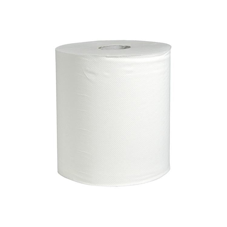 Venardo softline Putzrolle Midi – 1-lagig – 20 cm × 300 m – 833 Blatt – Weiss – 6 Rollen