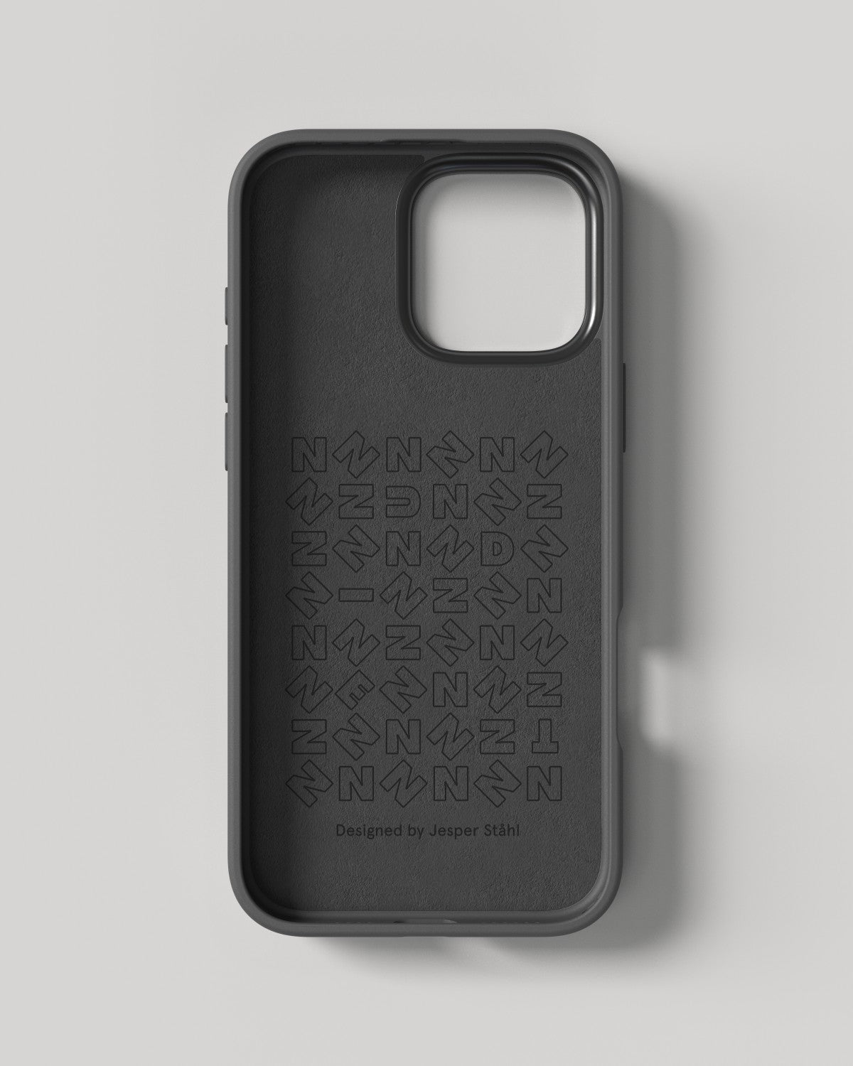 Nudient – Backcover Bold – für Apple iPhone 16 Pro Max – schwarz – MagSafe-kompatibel