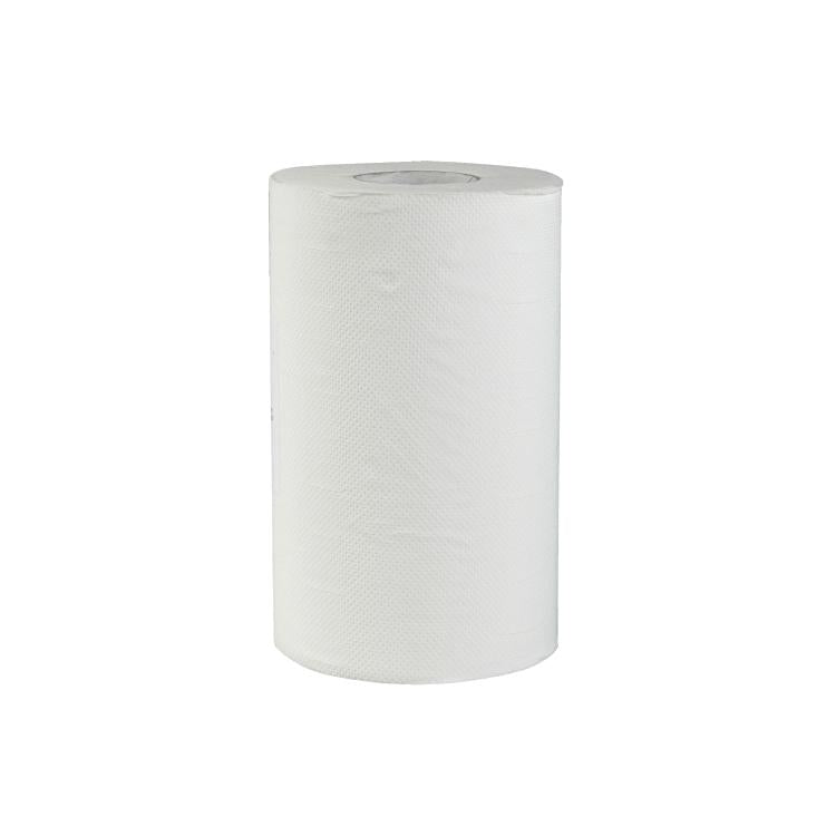 Venardo softline Venardo Putzrolle Mini – 2-lagig, 20 cm × 75 m, 208 Blatt, weiss, 12 Rollen