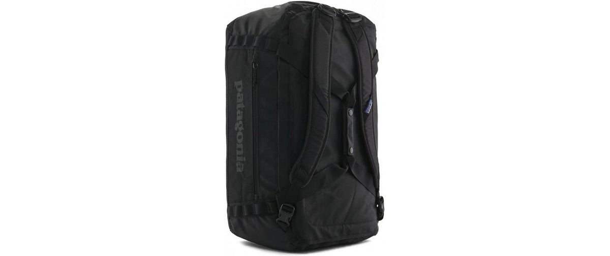 Patagonia Sporttasche Black Hole – 55 l, Rucksack-Funktion, aus rPET, schwarz