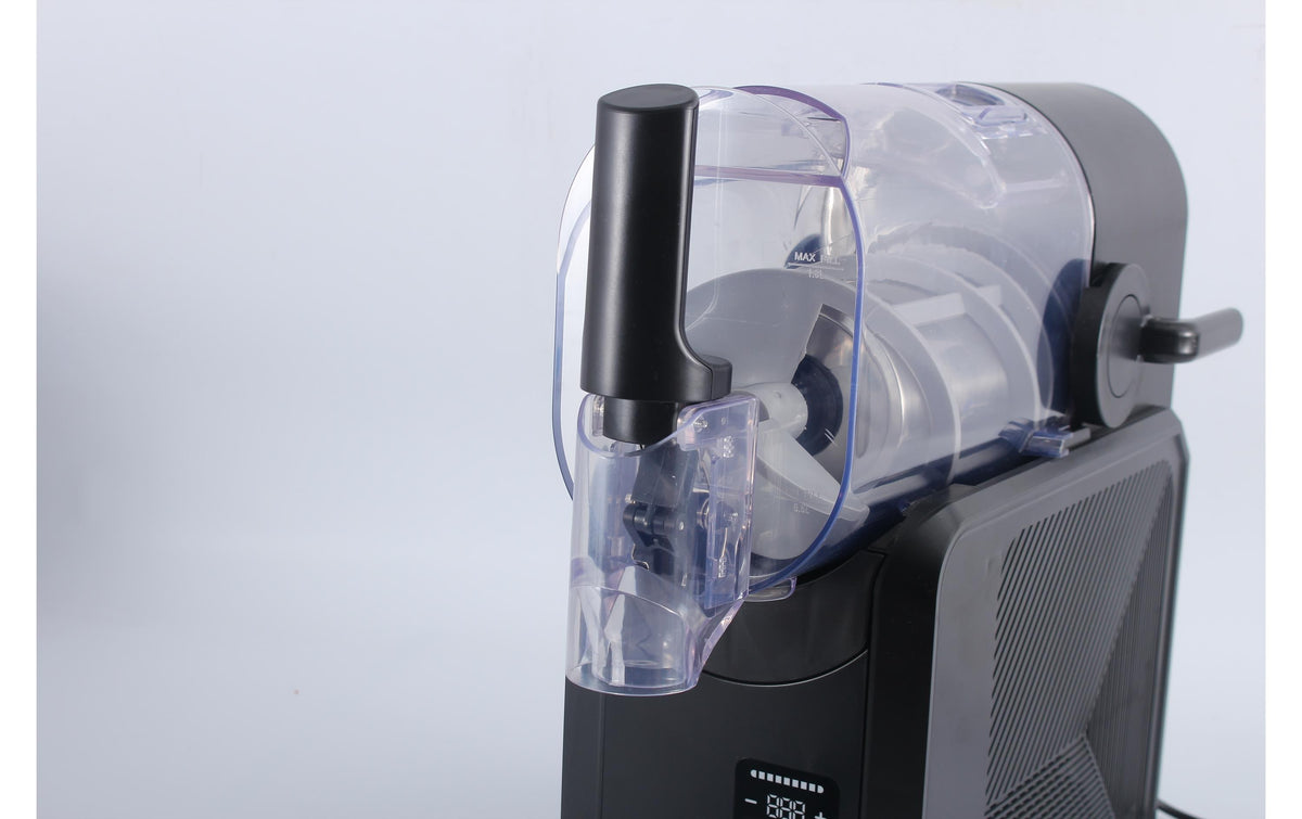 Ohmex Glace-Maschine OHM-SLU-0526 – schwarz/transparent