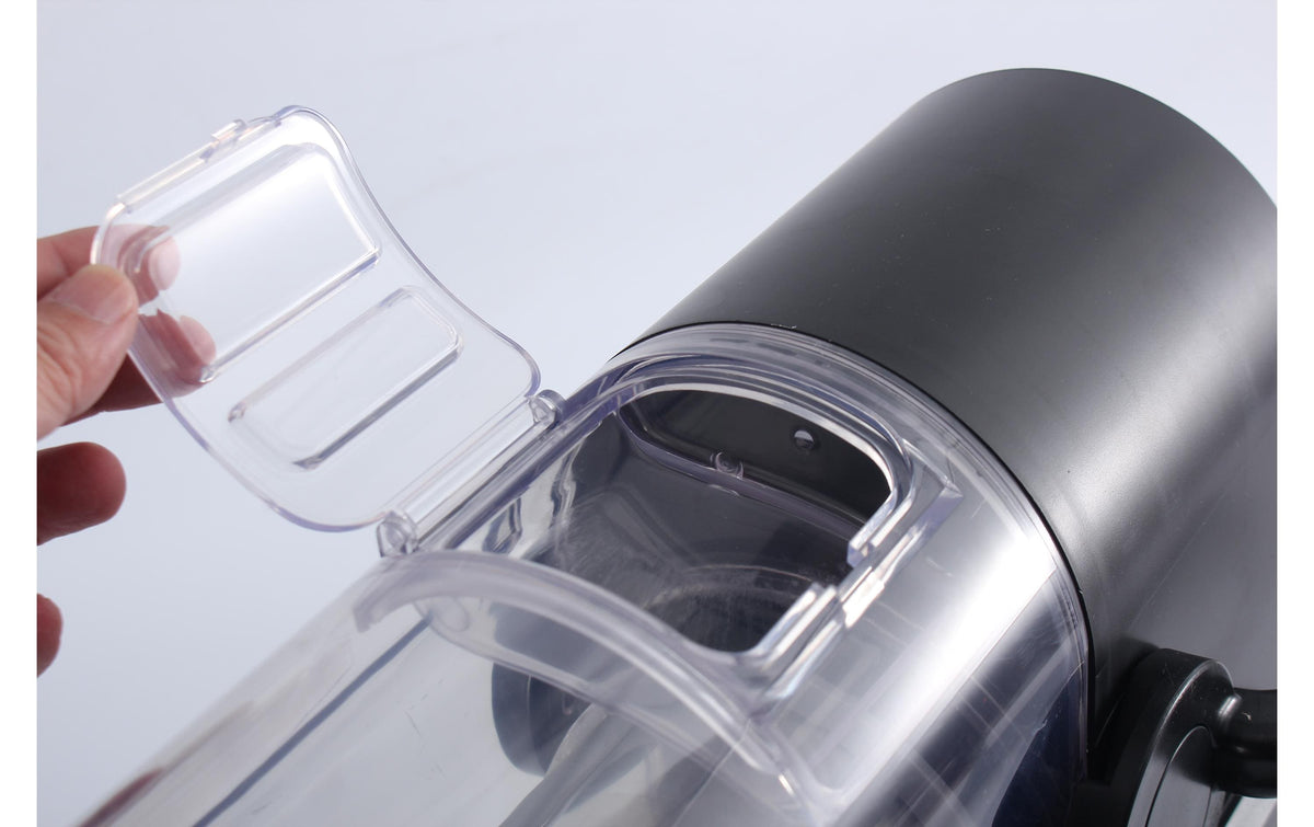 Ohmex Glace-Maschine OHM-SLU-0526 – schwarz/transparent