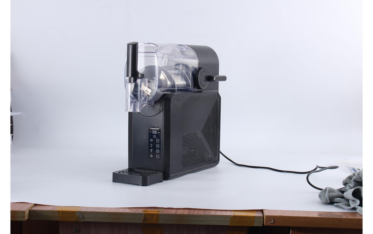 Ohmex Glace-Maschine OHM-SLU-0526 – schwarz/transparent