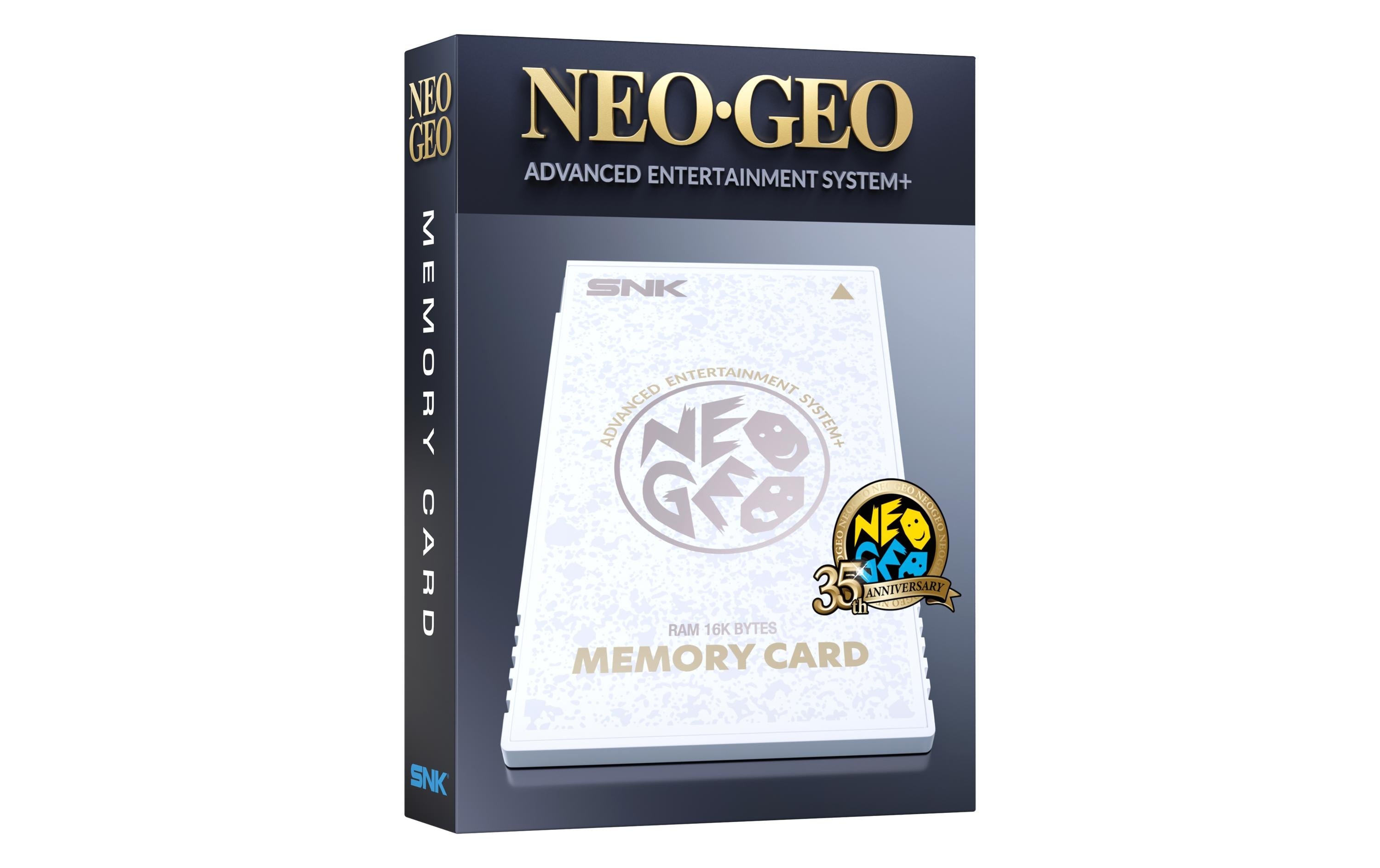 Plaion Pictures NEO GEO AES+ Memory Card Weiss – für NEOGEO AES+, NEOGEO AES