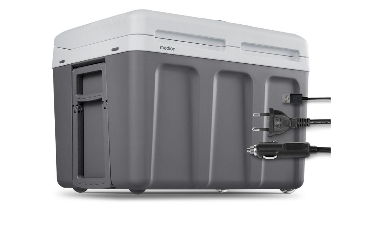 MEDION Kühlbox MD 13102 – 40 l, 12/230 V, thermoelektrisch, mit Heizfunktion