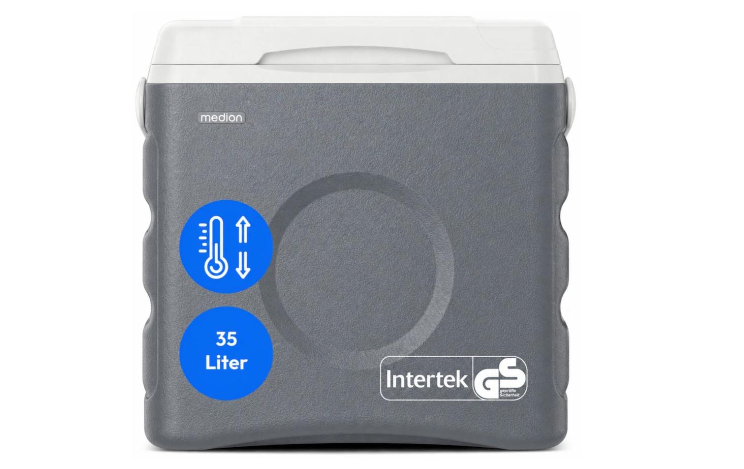 MEDION Kühlbox MD 370030 – 29 l, 12/230/240 V, thermoelektrisch, mit Heizfunktion