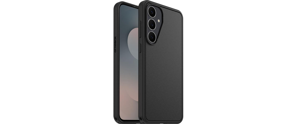OtterBox Symmetry Backcover – für Samsung Galaxy S25 FE, Kunststoff, Schwarz, bis 1,22 m sturzsicher