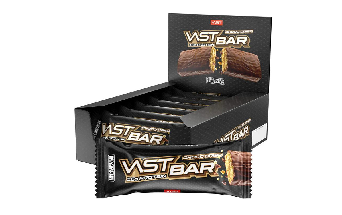 VAST Bar Protein-Riegel – Schokolade – 12 × 45 g