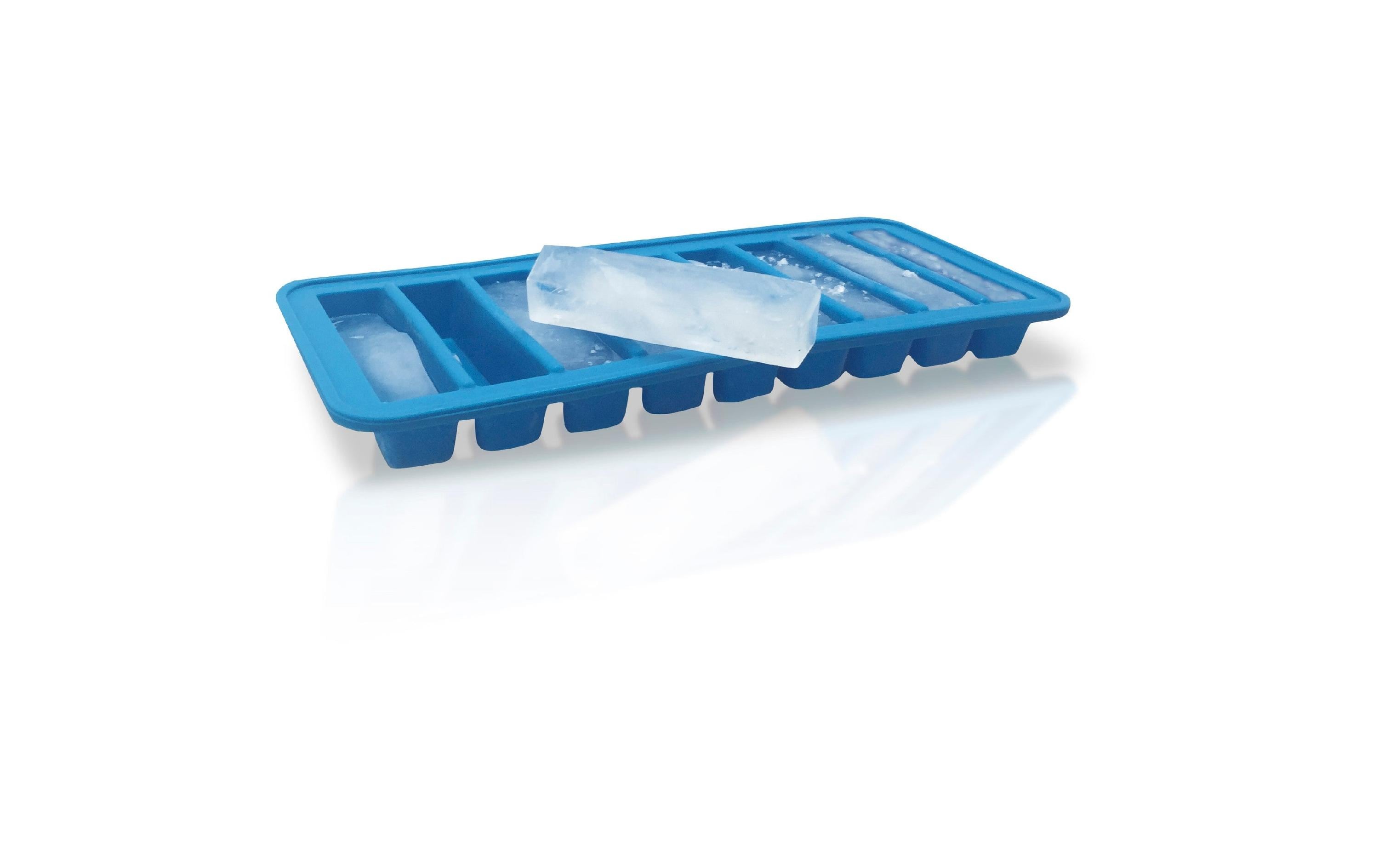 Vin Bouquet – Eiswürfelform 9 Stk., 10 × 22 × 2 cm, Silikon, Blau, BPA-frei