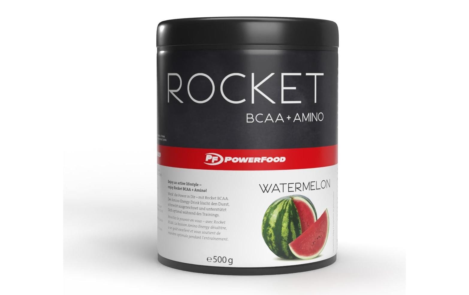 Powerfood Aminosäure-Pulver Wassermelone – 500 g