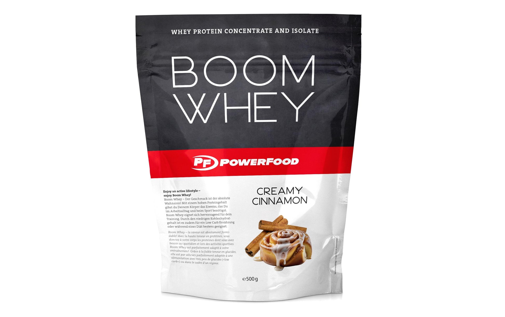 PowerFood Whey Protein – Creme Zimt – 500 g