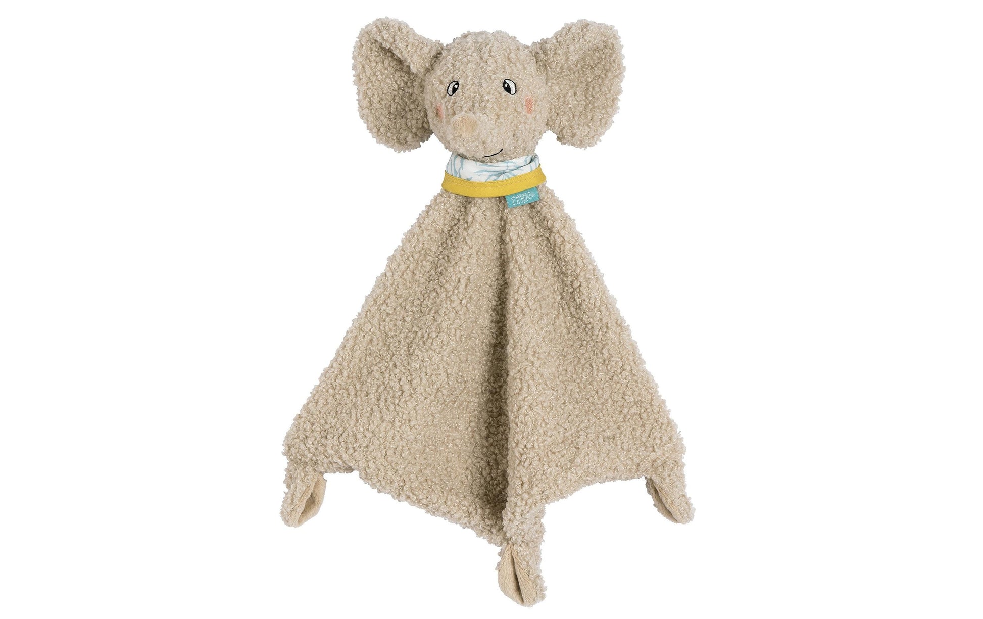 Fehn Plüschtier Elefant Erik – Plüsch, Mehrfarbig