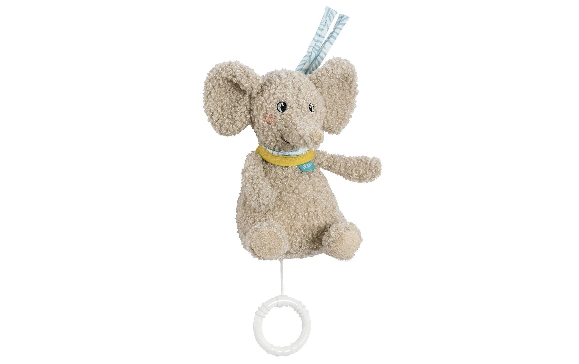 Fehn Plüschtier Elefant Erik – Plüsch, Mehrfarbig