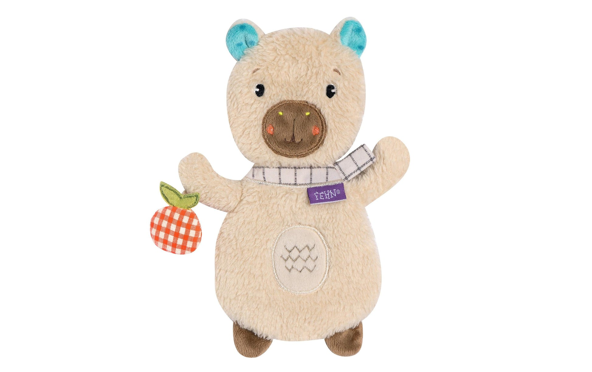 Fehn Plüschtier Capybara Clara – Plüsch, Mehrfarbig