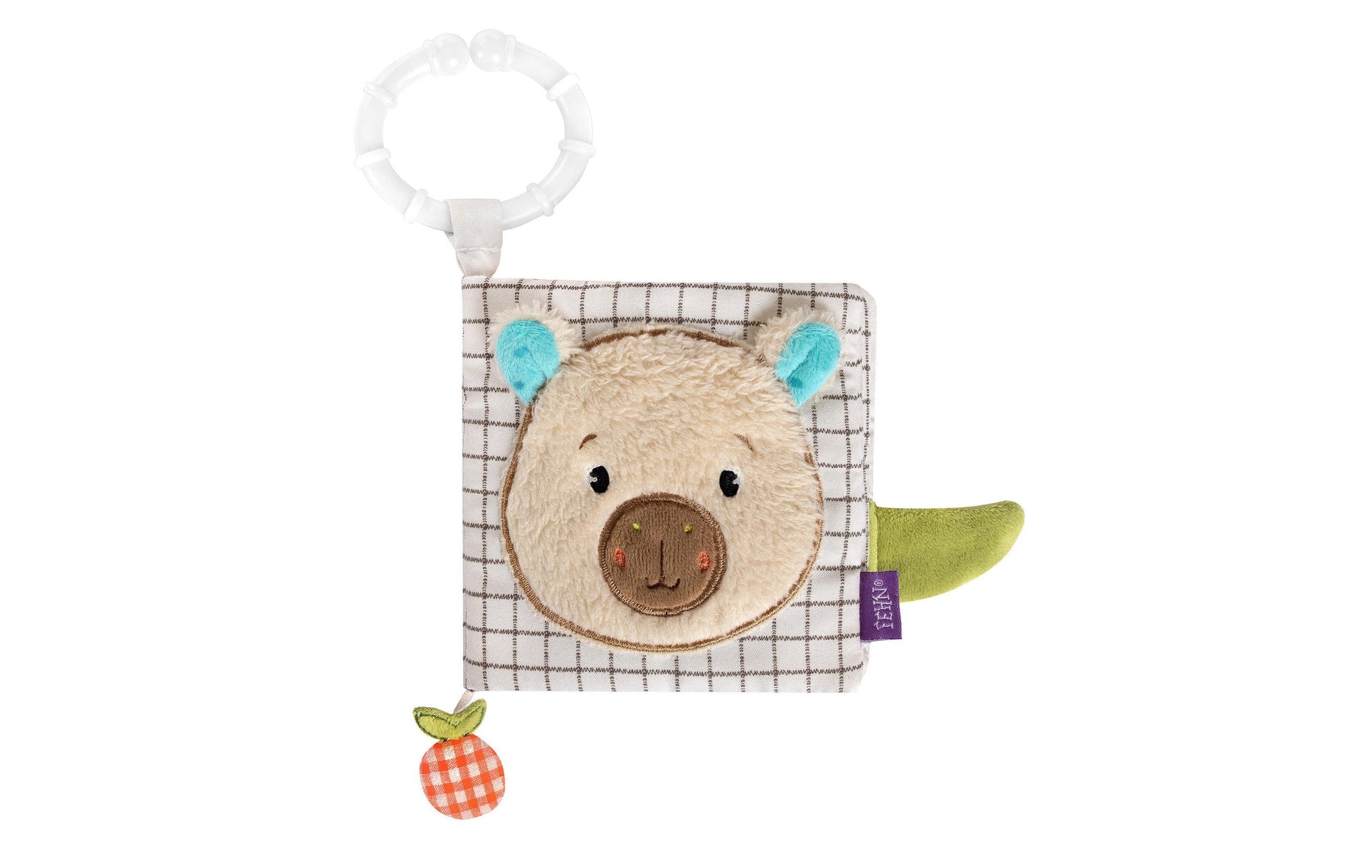 Fehn Plüschtier Capybara Clara – Plüsch, Mehrfarbig