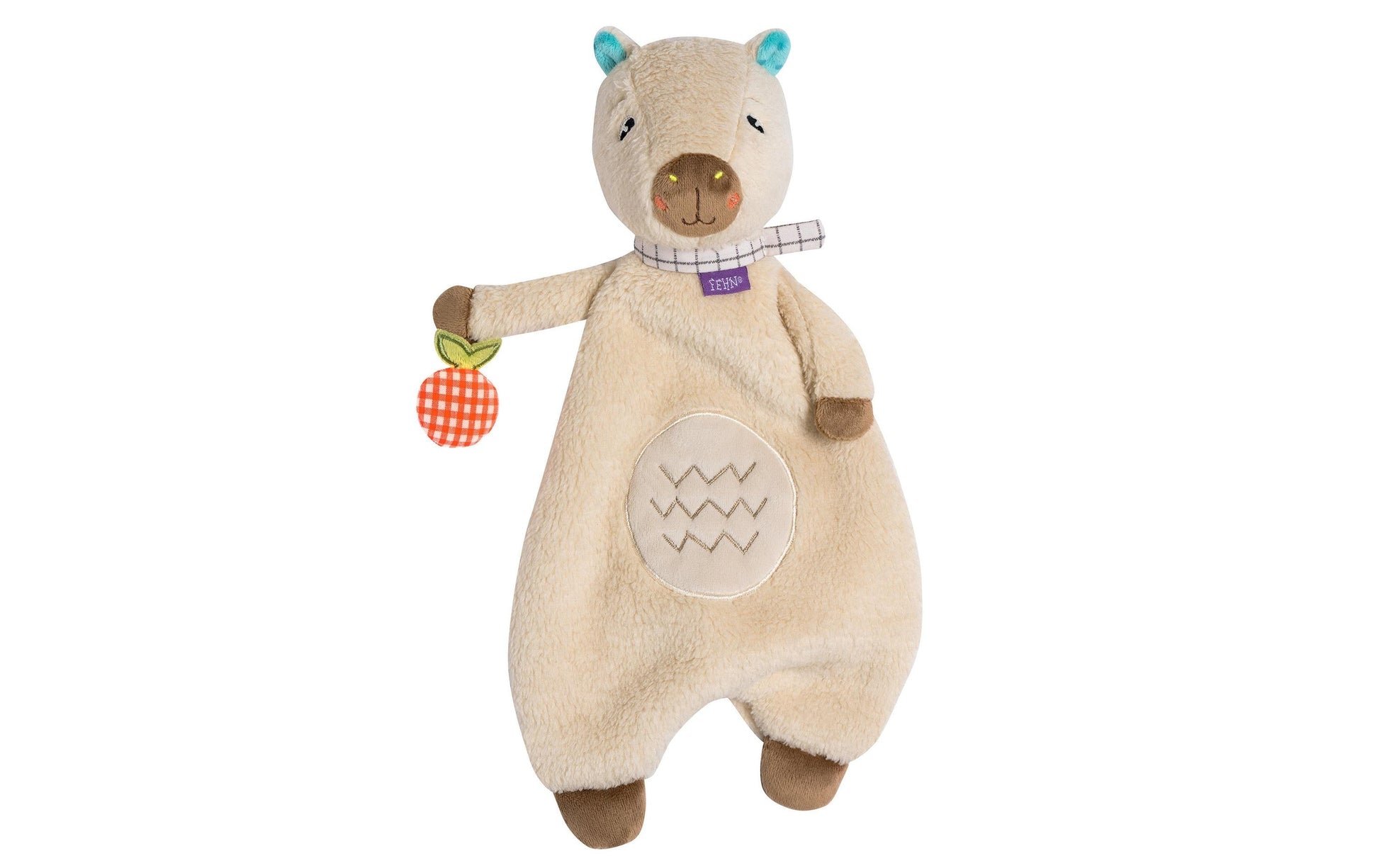 Fehn Plüschtier Capybara Clara – Plüsch, Mehrfarbig