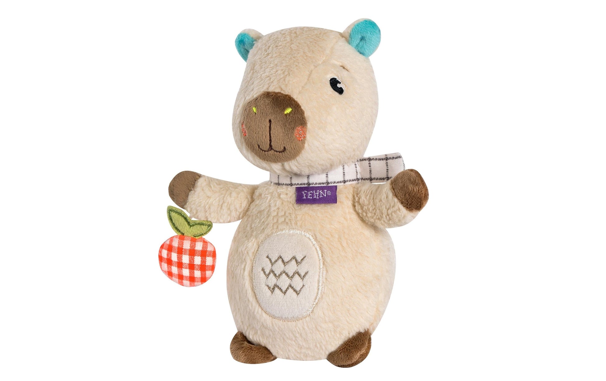 Fehn Badetuch Capybara Clara – 78% Baumwolle/22% Polyester, Mehrfarbig, 2-teiliges Set