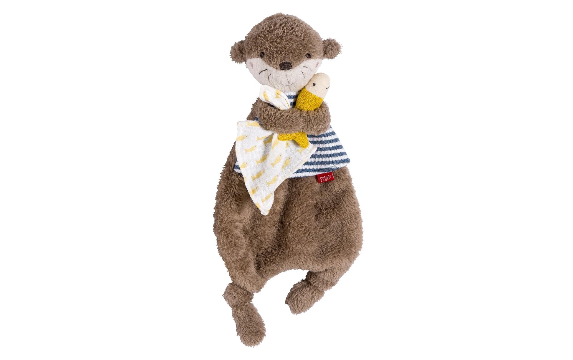 Fehn Plüschtier Otter Theo – Geschenkset – Plüsch, Polyester – Mehrfarbig
