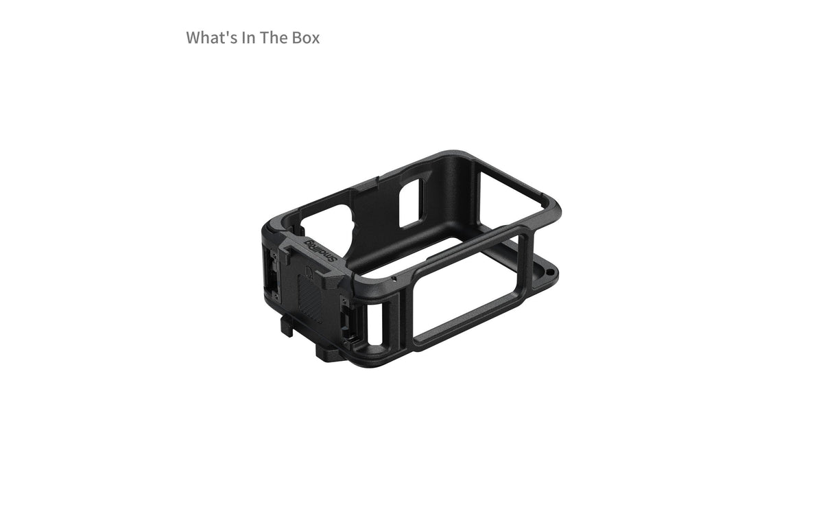 SmallRig Cage – 56,6 × 86,9 × 30,3 mm, 27 g – für DJI Osmo Action 6 – Schwarz