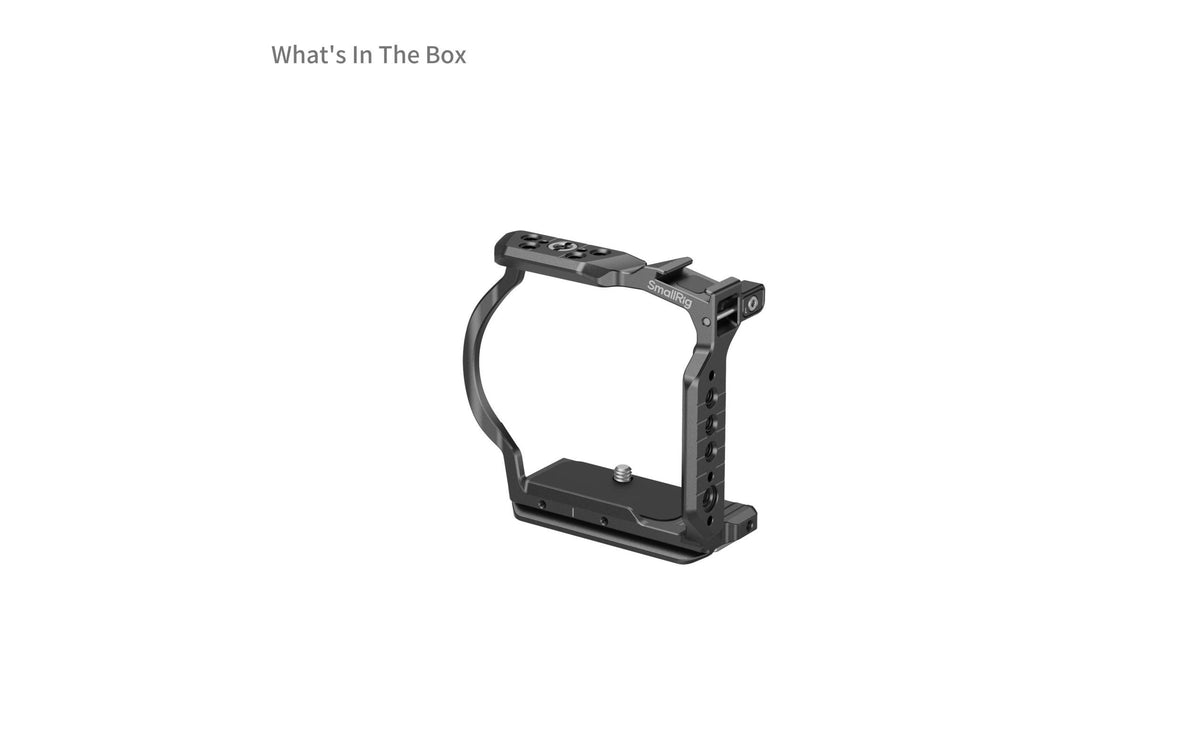 SmallRig Half Cage – für Nikon ZR – Schwarz – 99 × 56,4 × 102,1 mm, 110 g