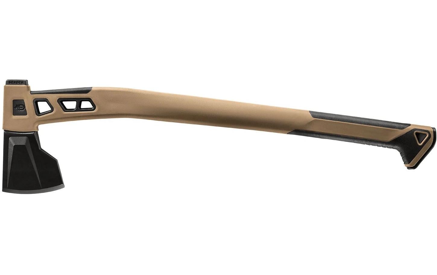 Gerber BUSHCRAFT AXE - Coyote – Axt 667 mm, Klinge 175 mm, Stahl, glasfaserverstärktes Nylon, Braun, Schwarz